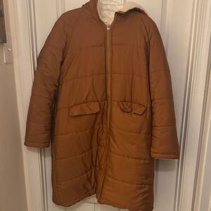Brown Puffer Coat